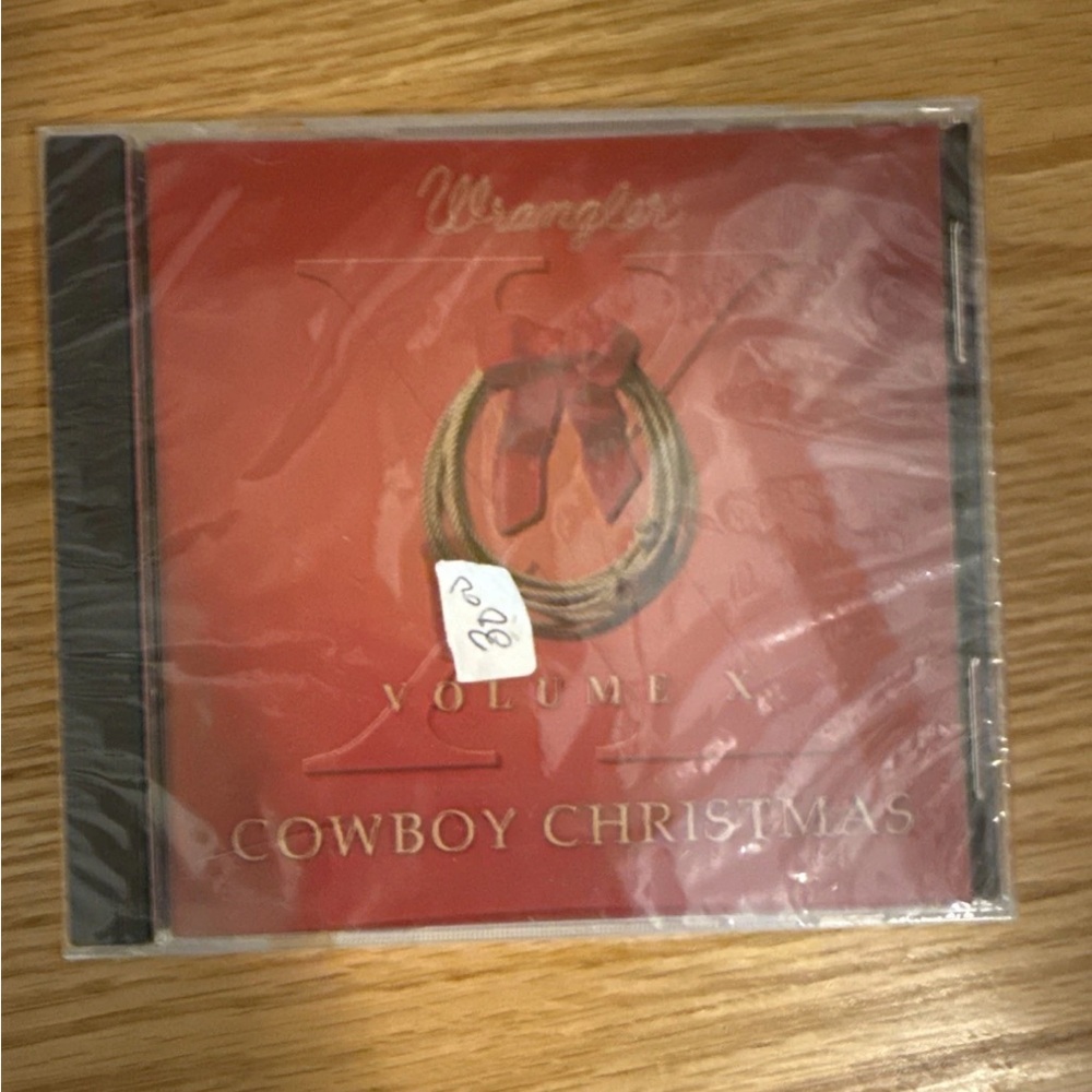 "Wrangler Cowboy Christmas" Volume X Country CD 2002 Brand New sealed!
